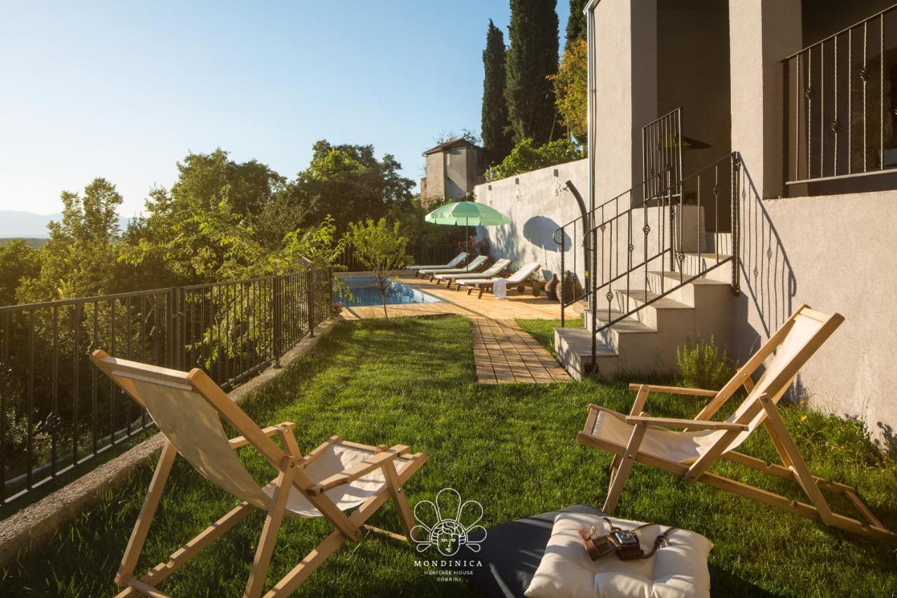 Mondinica Heritage House - Heated Pool Dobrinj Bagian luar foto