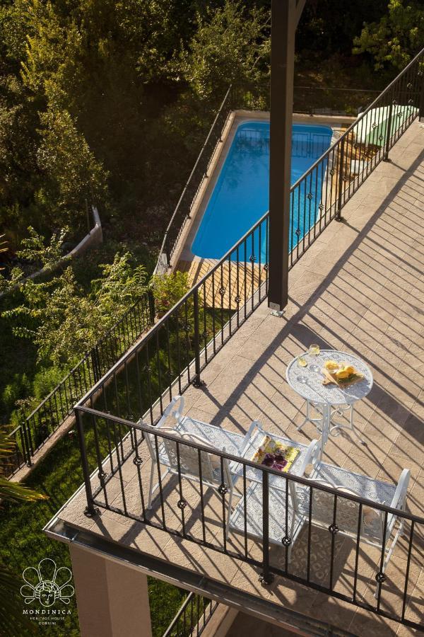 Mondinica Heritage House - Heated Pool Dobrinj Bagian luar foto